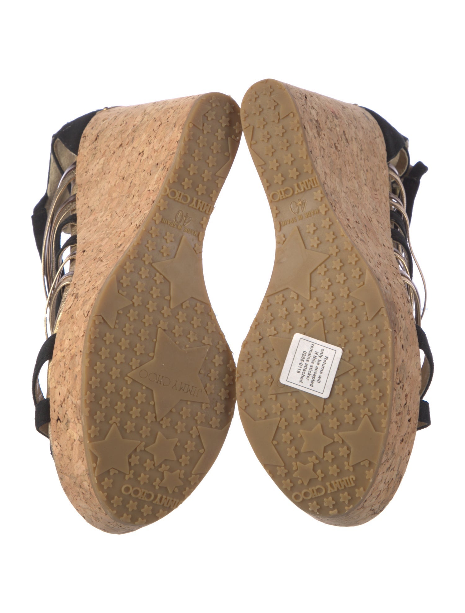 Jimmy Choo Suede Gladiator Sandals